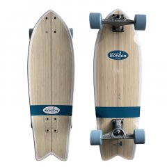 Surf Skateboard white 30/ 76,5
