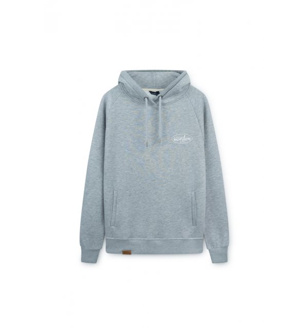 Hoody Deluxe CLASSIC 022 unisex heather grey L