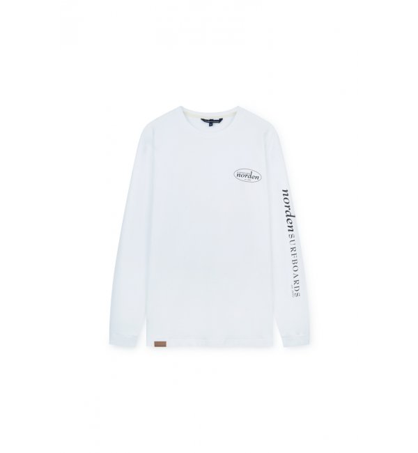 Longsleeve CLASSIC 022 unisex white S