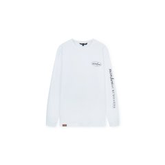 Longsleeve CLASSIC 022 unisex white S