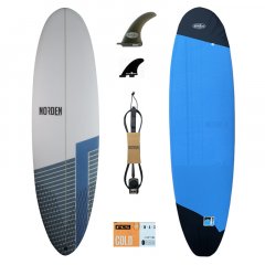 Time Machine 6,8 atlantic + Leash + Boardbag + Fins + Wax