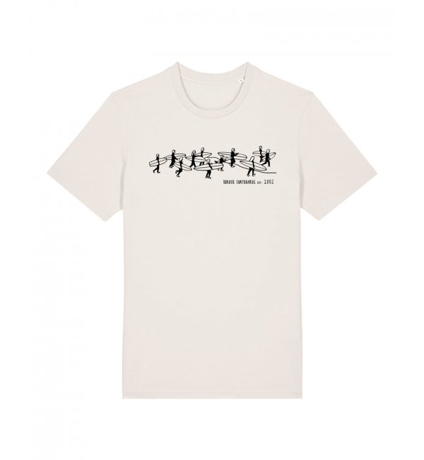 Classic T Unisex Crowd vintage white M