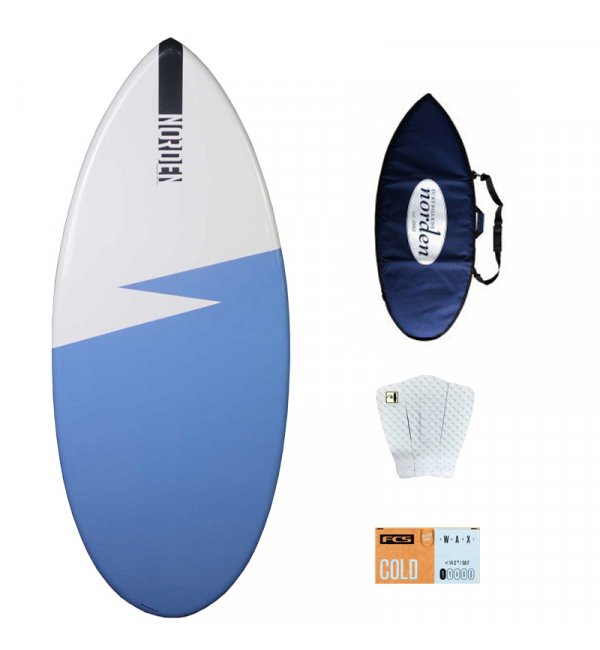 Skimboard glacier S + Bag + Pad + Wax