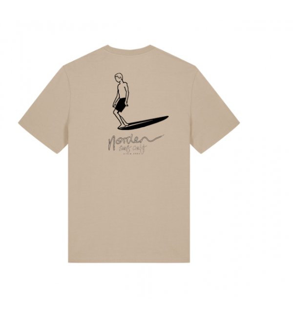 Classic T Unisex Boy Longboard desert back print